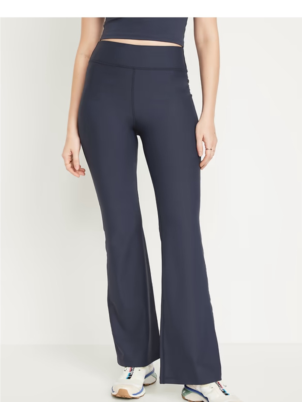 Old Navy Active Black‎ Women’s Extra High-Rise Flare Leggings Size L